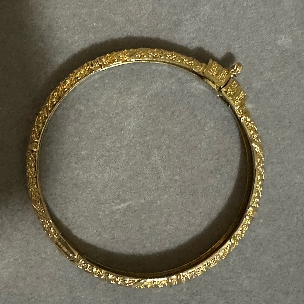 bracelet 21k gold plated no brand